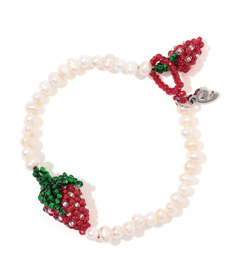 Pura Utz PEARL STRAWBERRY ブレスレット