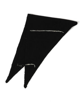 ASAUCE MELER カシミヤステッチ トライアングルストール