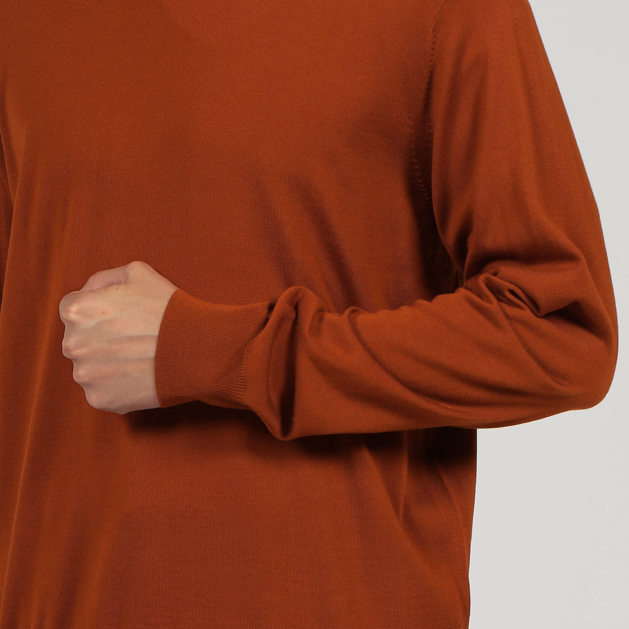 TOMORROWLAND tricot スーパーファインメリノウール クルーネックプル