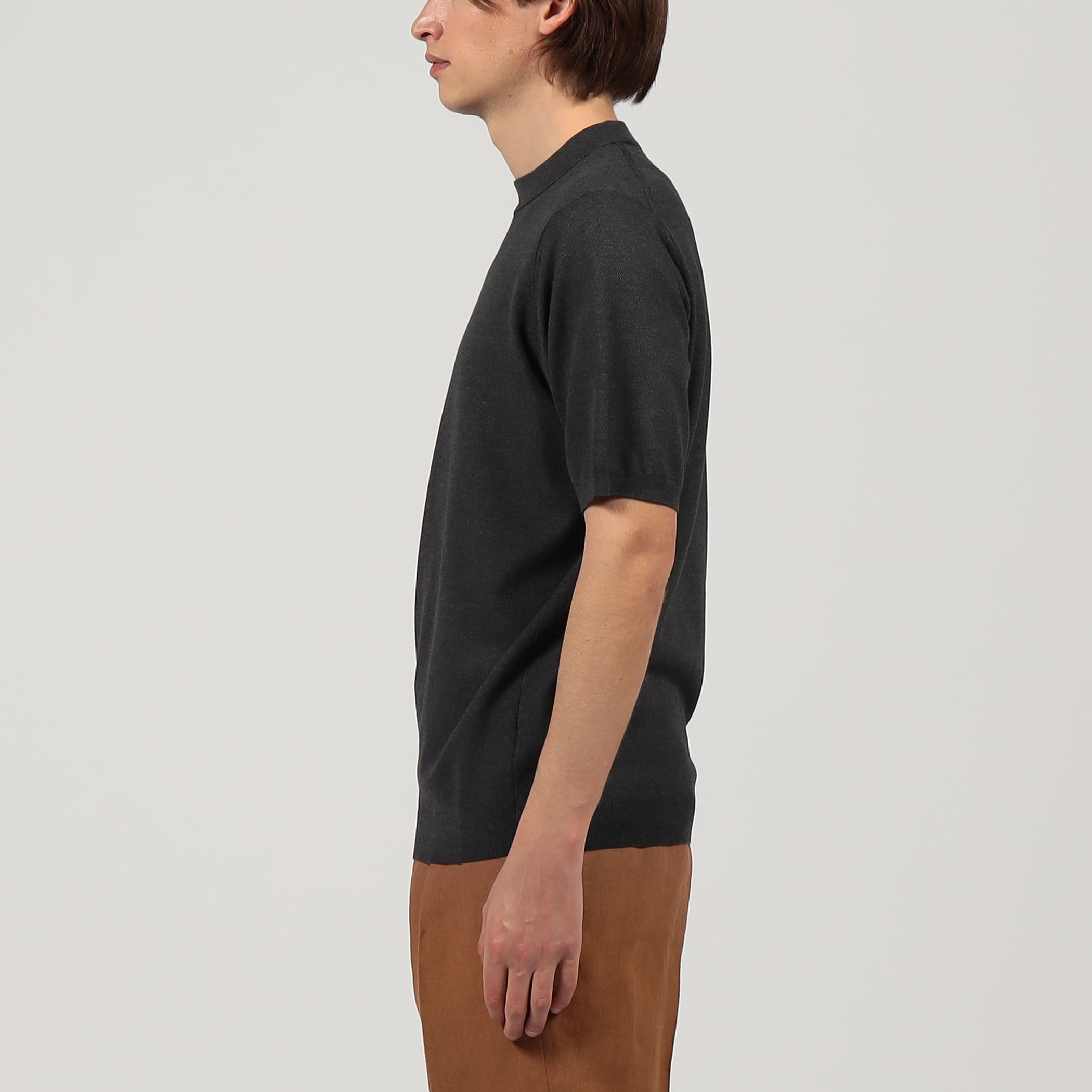 トゥモローランドトリコット　24SS シルクコットン モックネックプルオーバー セール】 TOMORROWLAND tricot シルクコットン モックネックプル