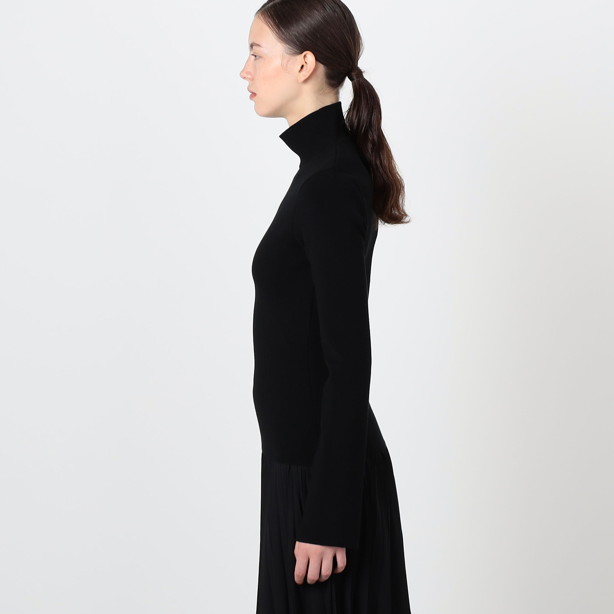 Courrèges INTERLOCK MOCKNECK S モックネック プルオーバーニット