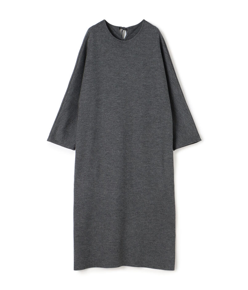 ミルドスムース クルーネックワンピース
