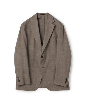 ウールシルクリネン シングルブレステッド 2Bジャケット SUMMER TIME LORO PIANA