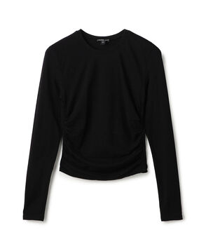 コットンポリエステルジャージー サイドシャーリングTシャツ WMTP3232