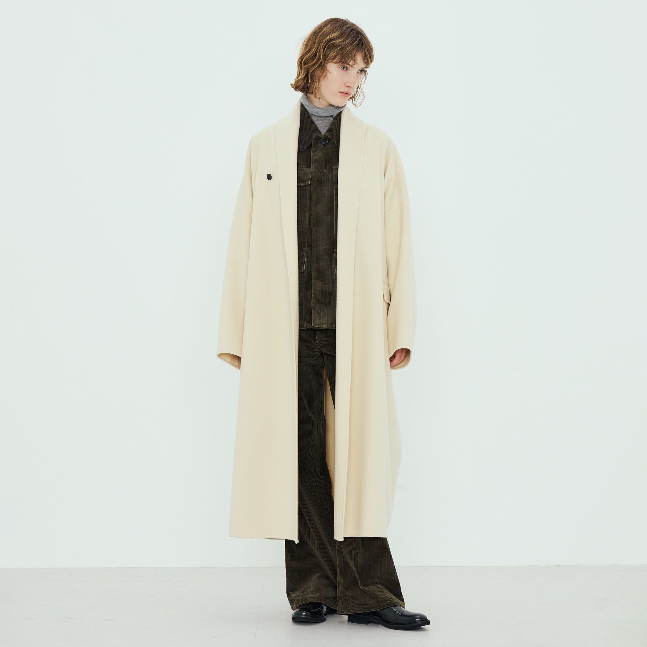 TOMORROWLAND .B ウールダブルフェイス ロングコート