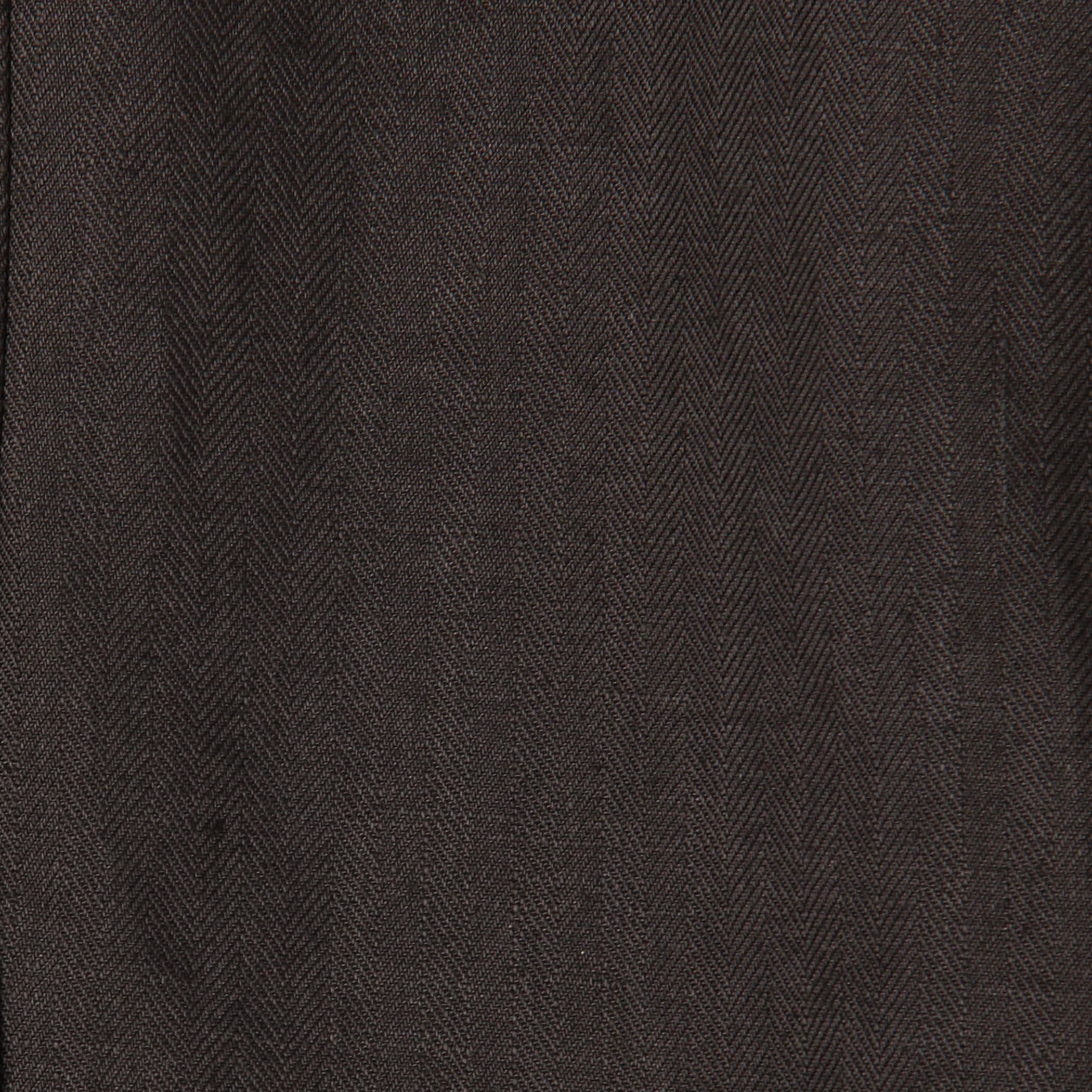 リネンヘリンボーン ノーカラージャケット｜トゥモローランド 公式通販