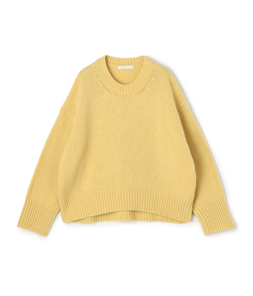 【WEB先行予約】ファインウール クルーネックプルオーバー