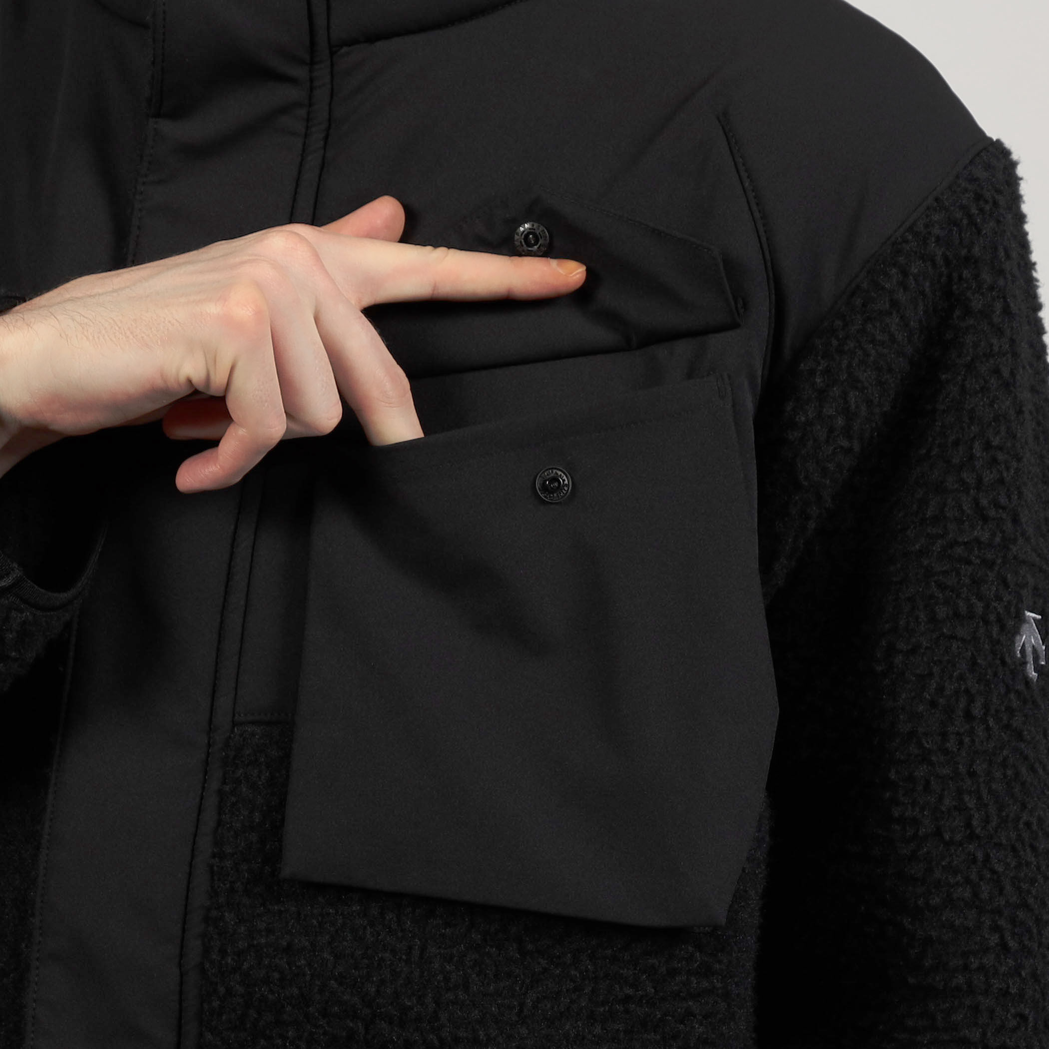 DESCENTE ALLTERRAIN SHAGGY BOA FLEECE JACKET