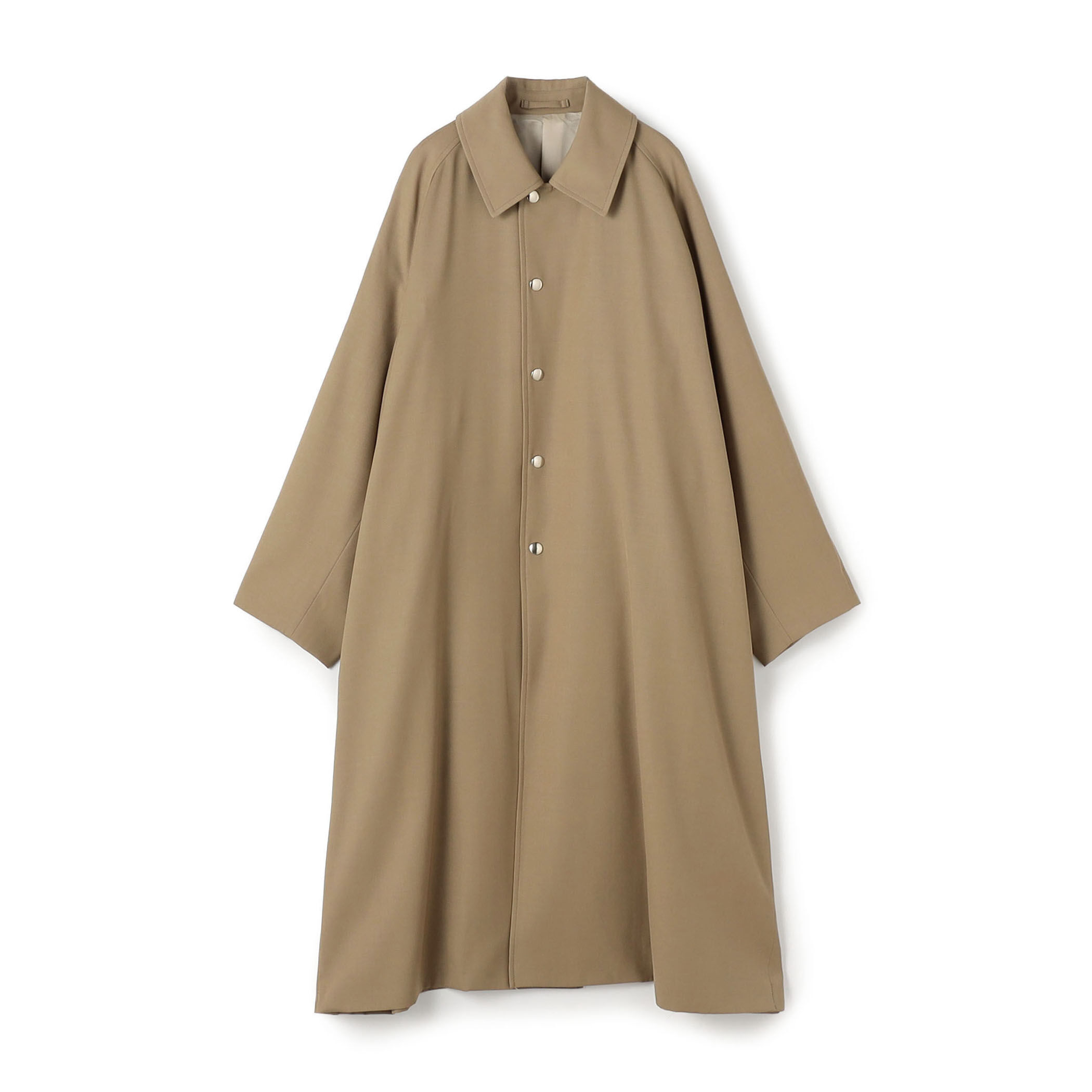The CLASIK バルカラーポンチョ カーキ 別注】The CLASIK BAL COLLAR PONCHO バルカラー ポンチョコート