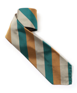 LE LYS シルクレジメンタルストライプネクタイ