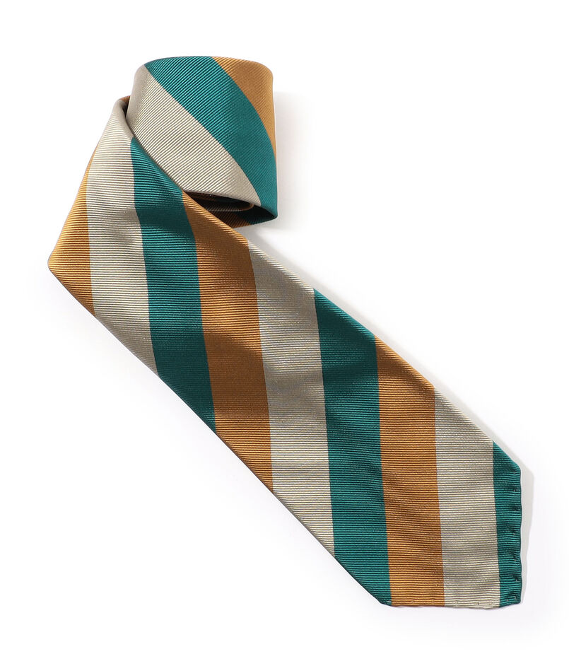 LE LYS シルクレジメンタルストライプネクタイ