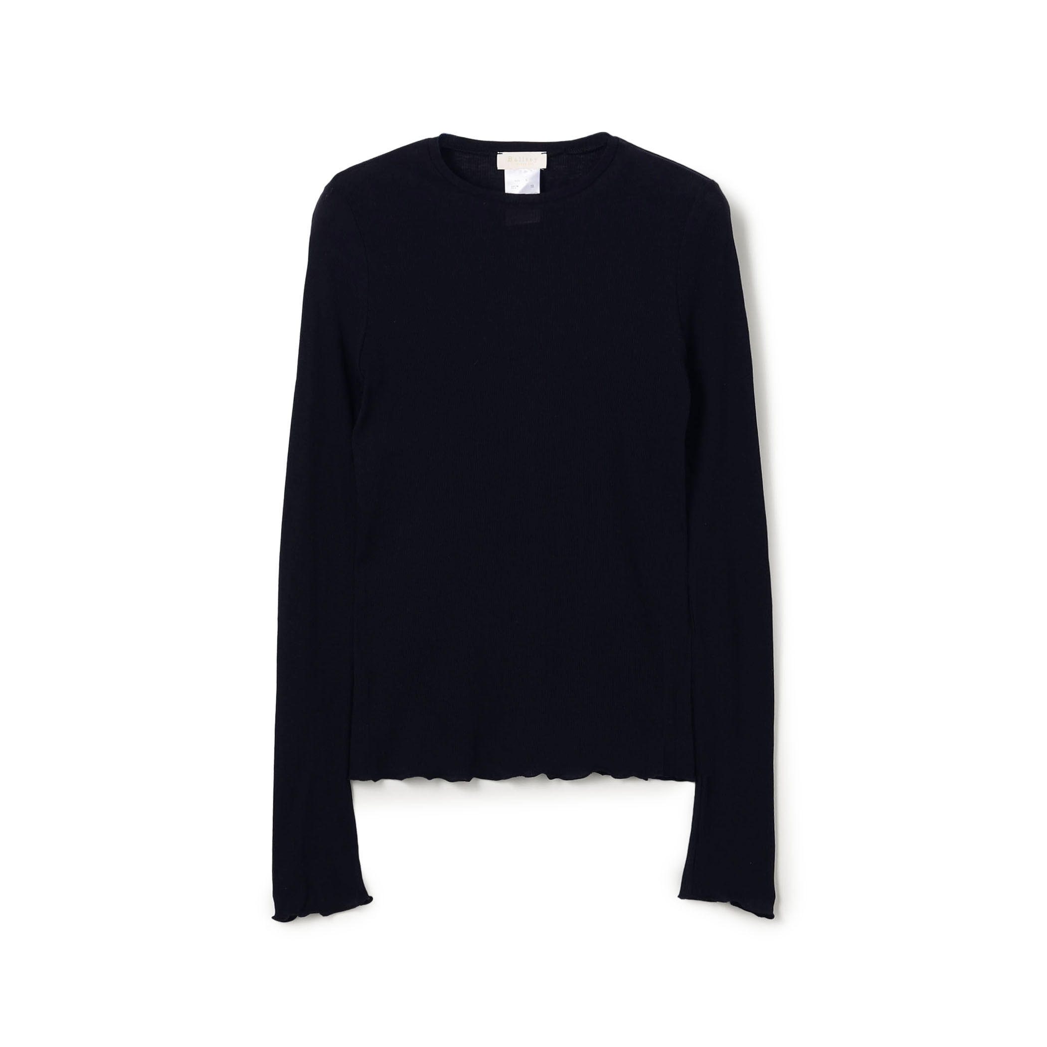 コットンシルクリブ クルーネックプルオーバー｜トゥモローランド 公式通販