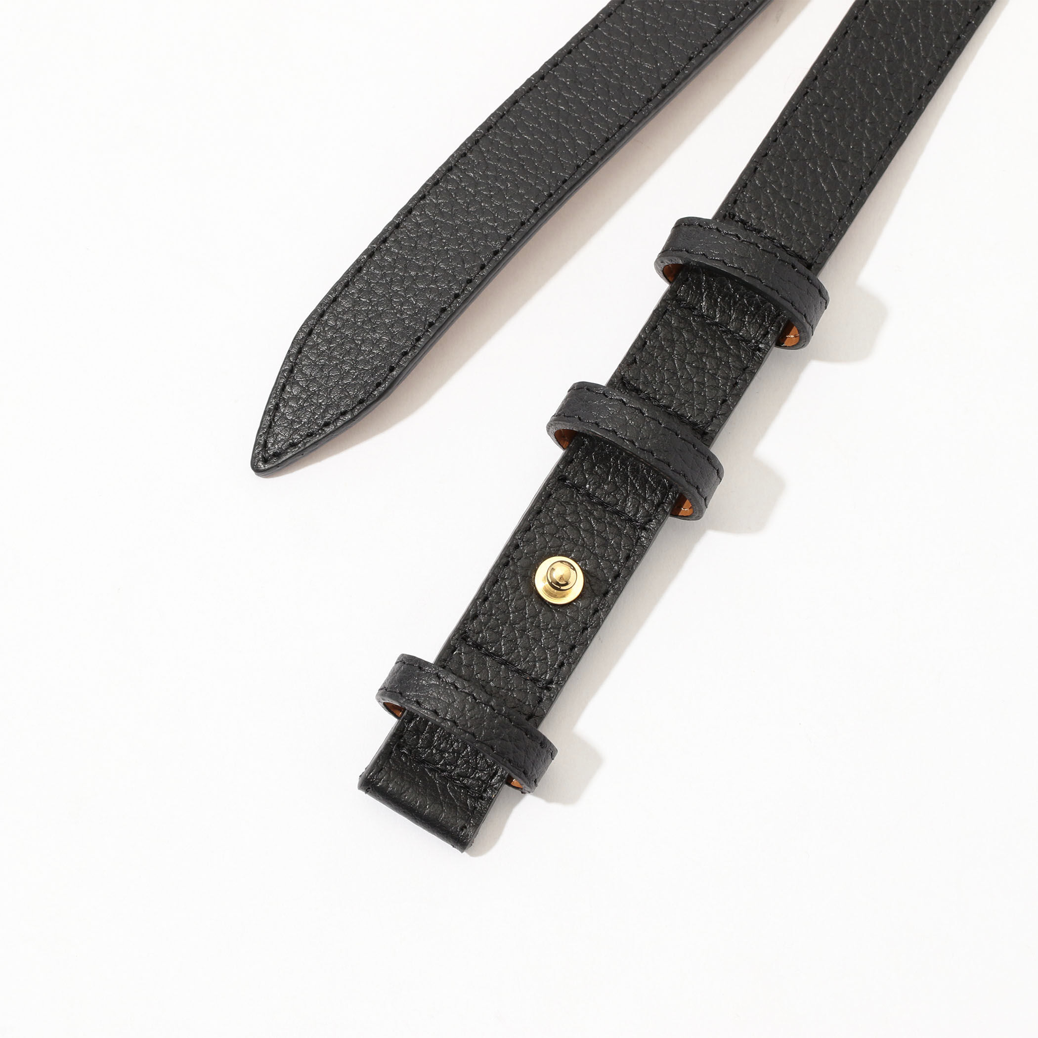 MAISON BOINET　30MM幅　黒ベルト MAISON BOINET 30MM幅 黒ベルト