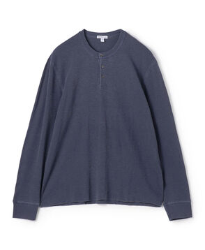 スラブサーマルメッシュ ヘンリーネックプルオーバー MSTM3488