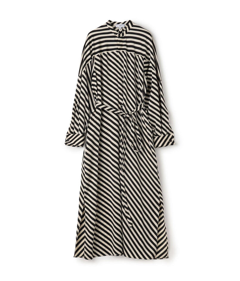 HYKE STRIPE DRESS