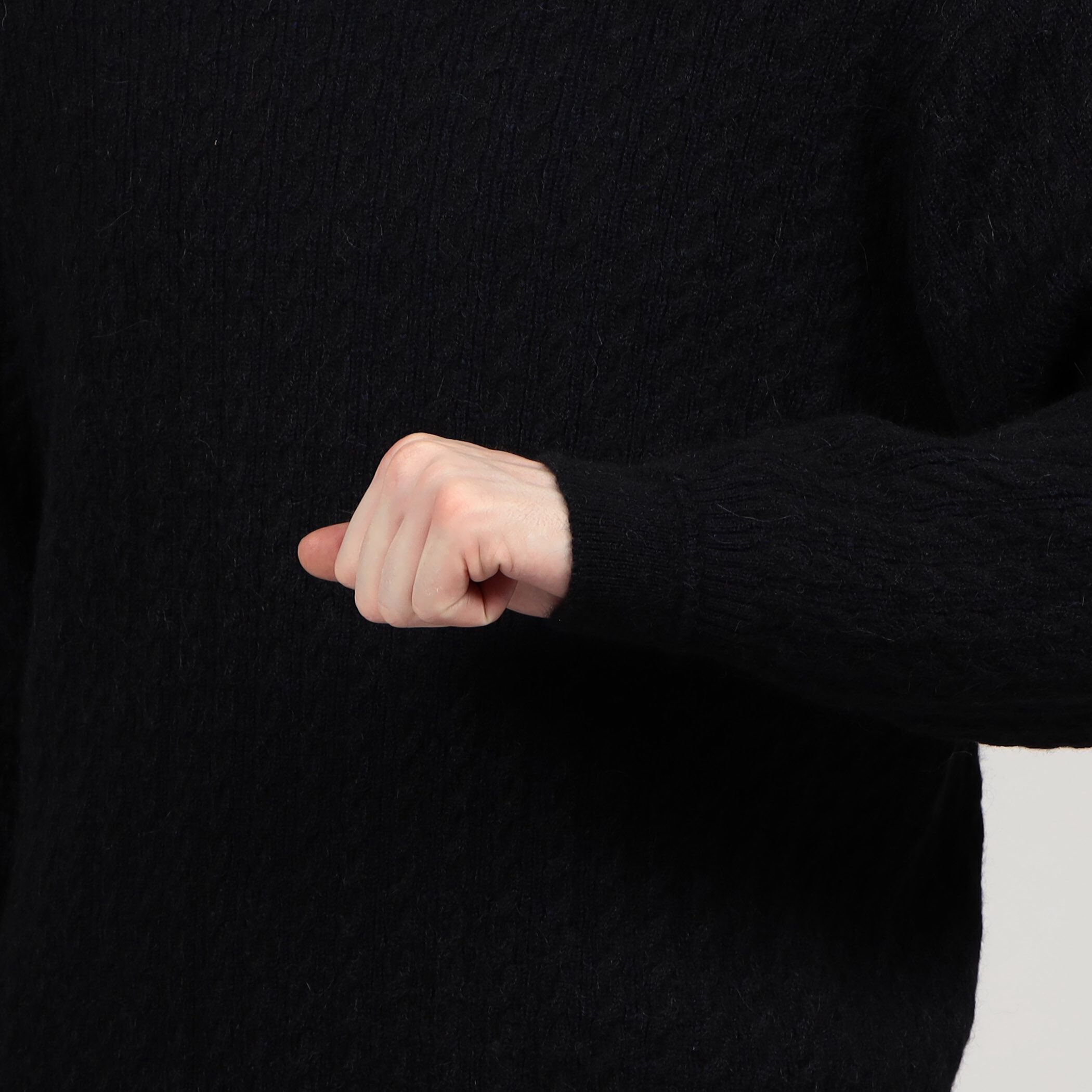 TOMORROWLAND tricot アルパカポリエステル クルーネックプルオーバー