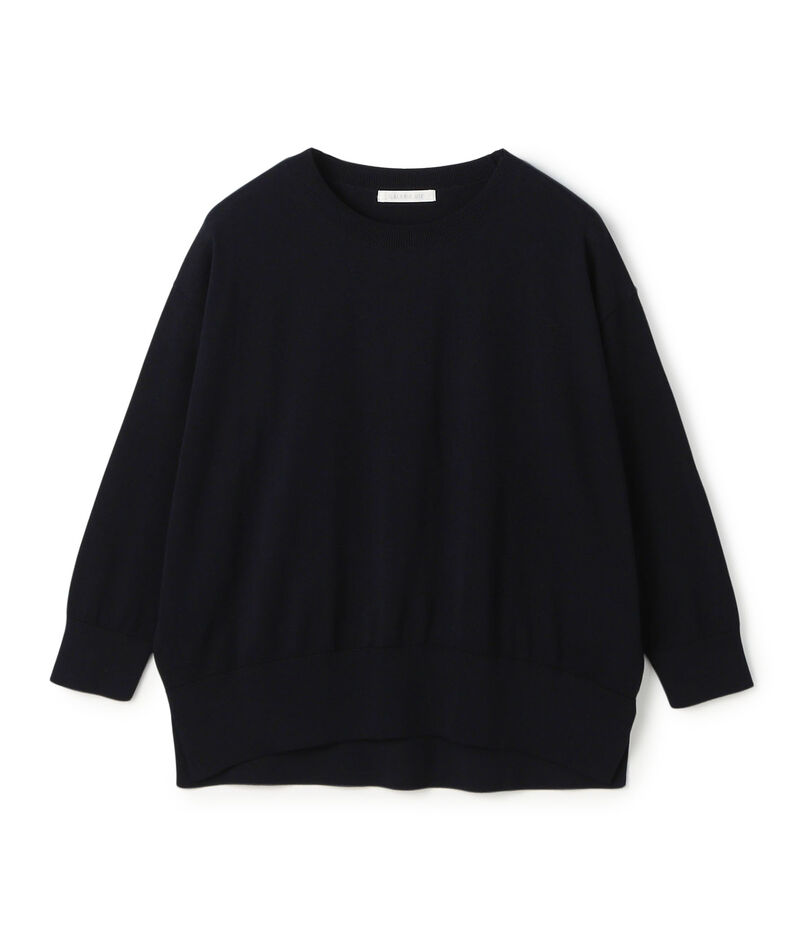 プレーンコットン クルーネックプルオーバー