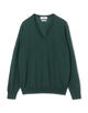 TOMORROWLAND tricot スーパーファインメリノウール Vネックプルオーバー S-WOOL