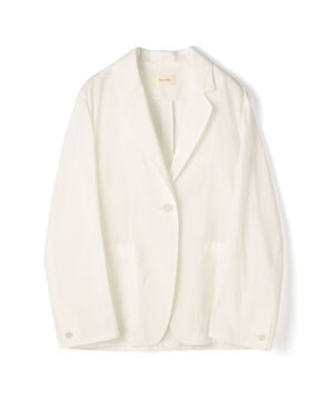 【WEB先行予約】 コットンシルクタイプライター テーラードジャケット