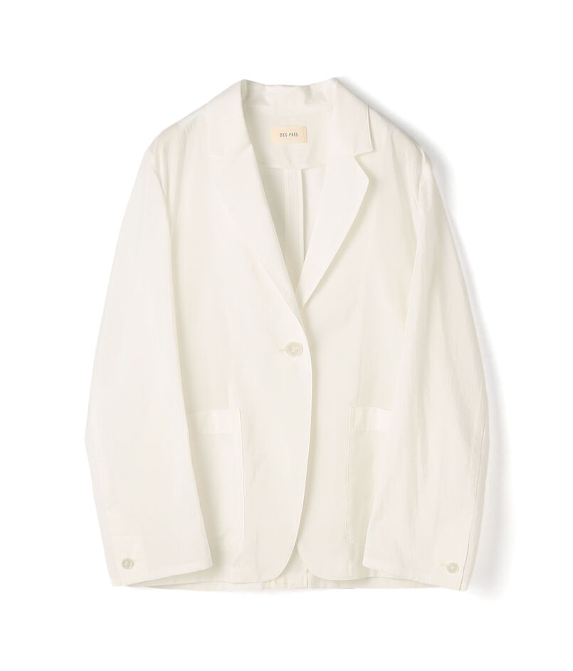 【WEB先行予約】 コットンシルクタイプライター テーラードジャケット