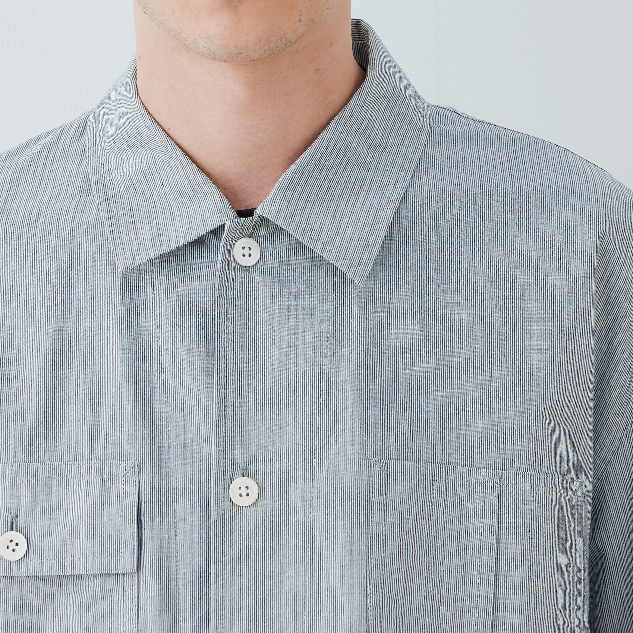 コットン 4ポケットシャツジャケット｜トゥモローランド 公式通販