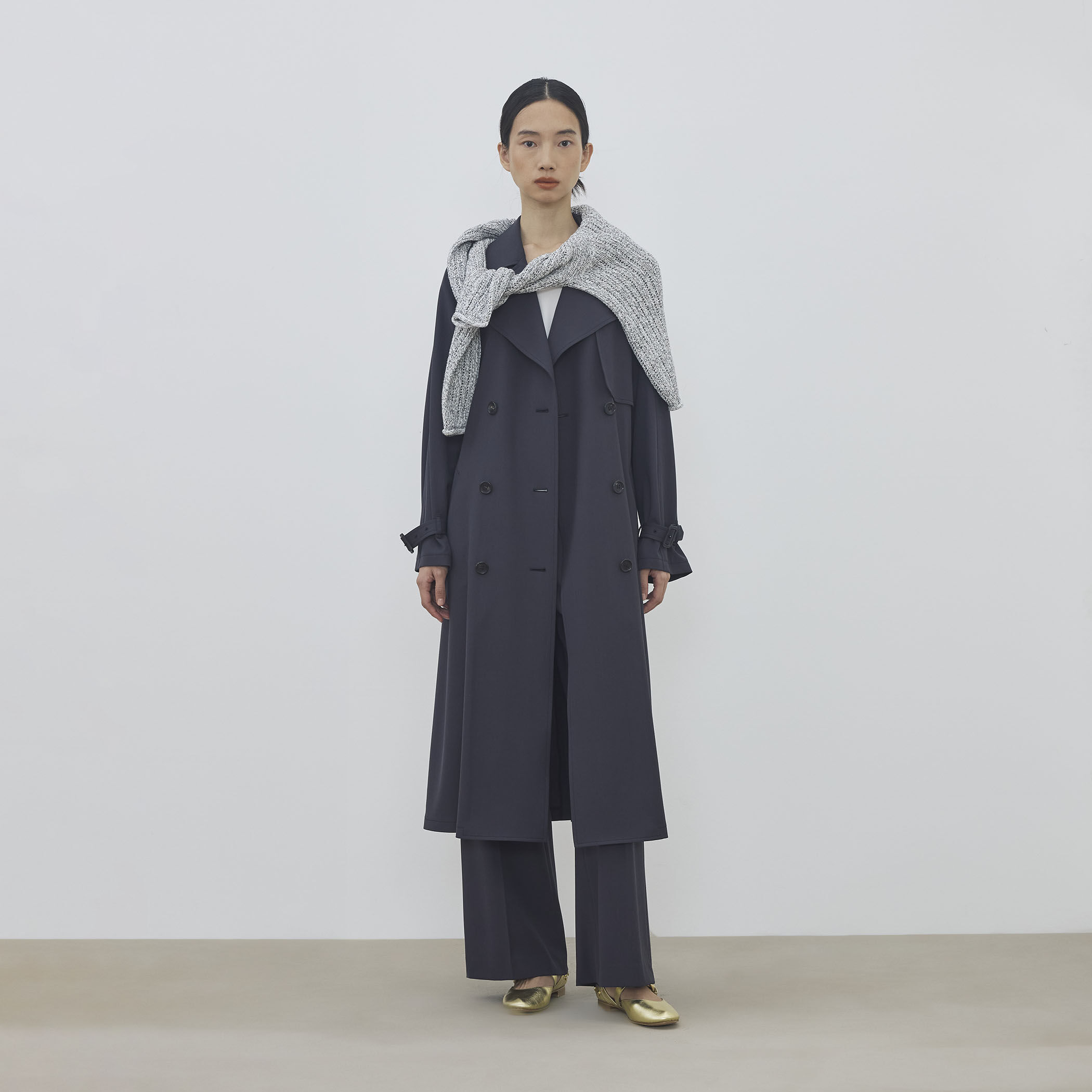 ハイツイストギャバジン トレンチコート｜トゥモローランド 公式通販