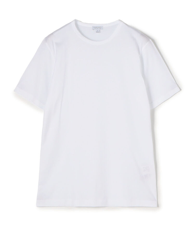 SUNSPEL コットン クルーネックTシャツ