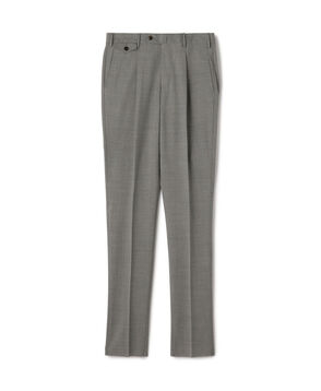 PT TORINO Gentleman Fit ポリエステルウール 1プリーツ スリムスラックス