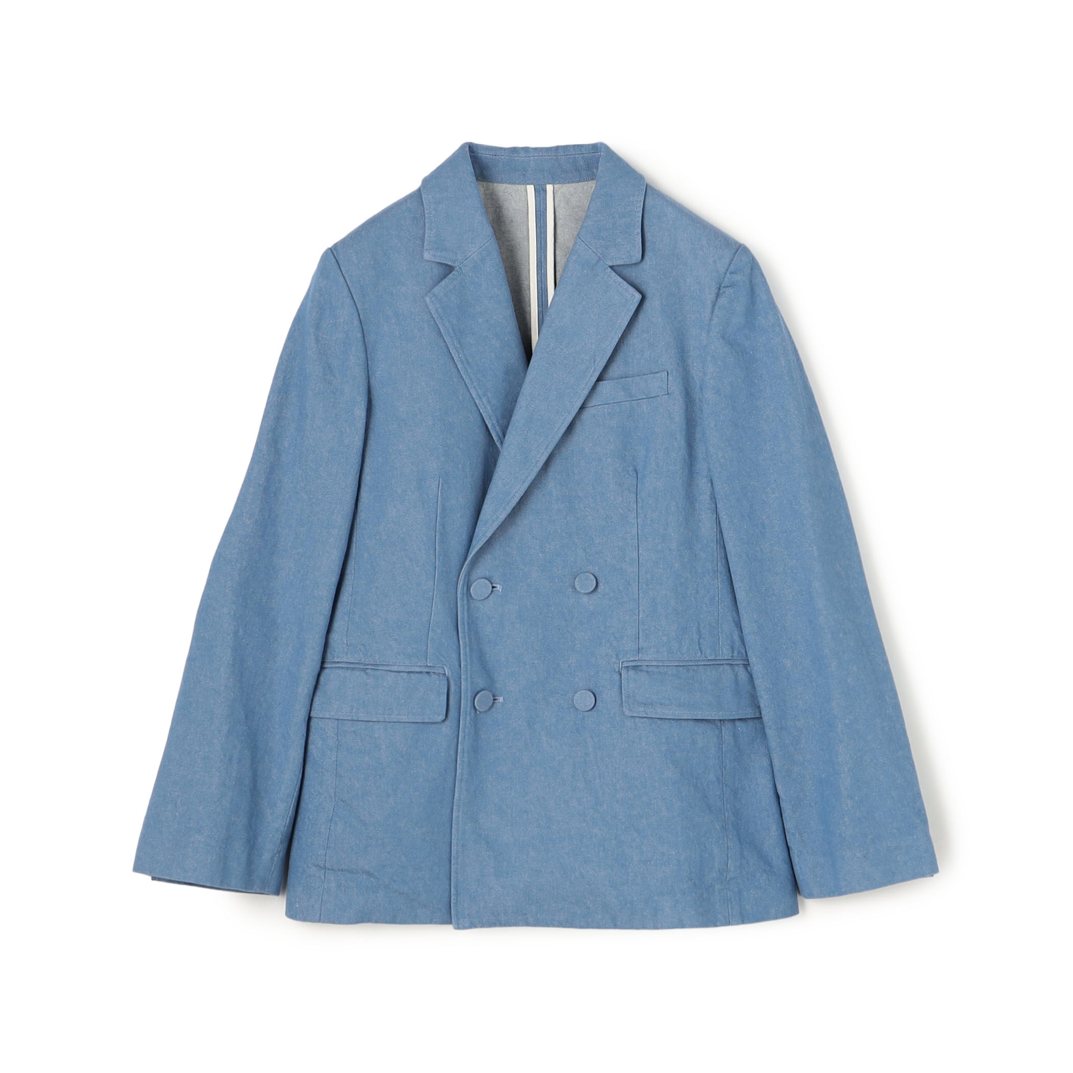 リアクティブデニム ダブルブレストジャケット｜トゥモローランド 公式通販