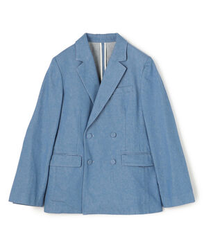 リアクティブデニム ダブルブレストジャケット