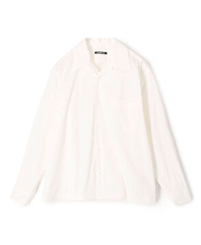 ストレッチタイプライター オープンカラーシャツ