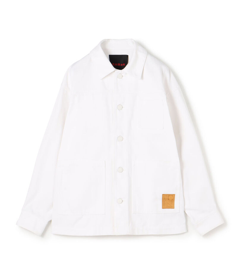 CABaN リサイクルコットンデニム カバーオールジャケット