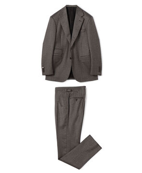 ウール シングルブレステッド2Bスーツ ISLAND FLEECE E.Zegna