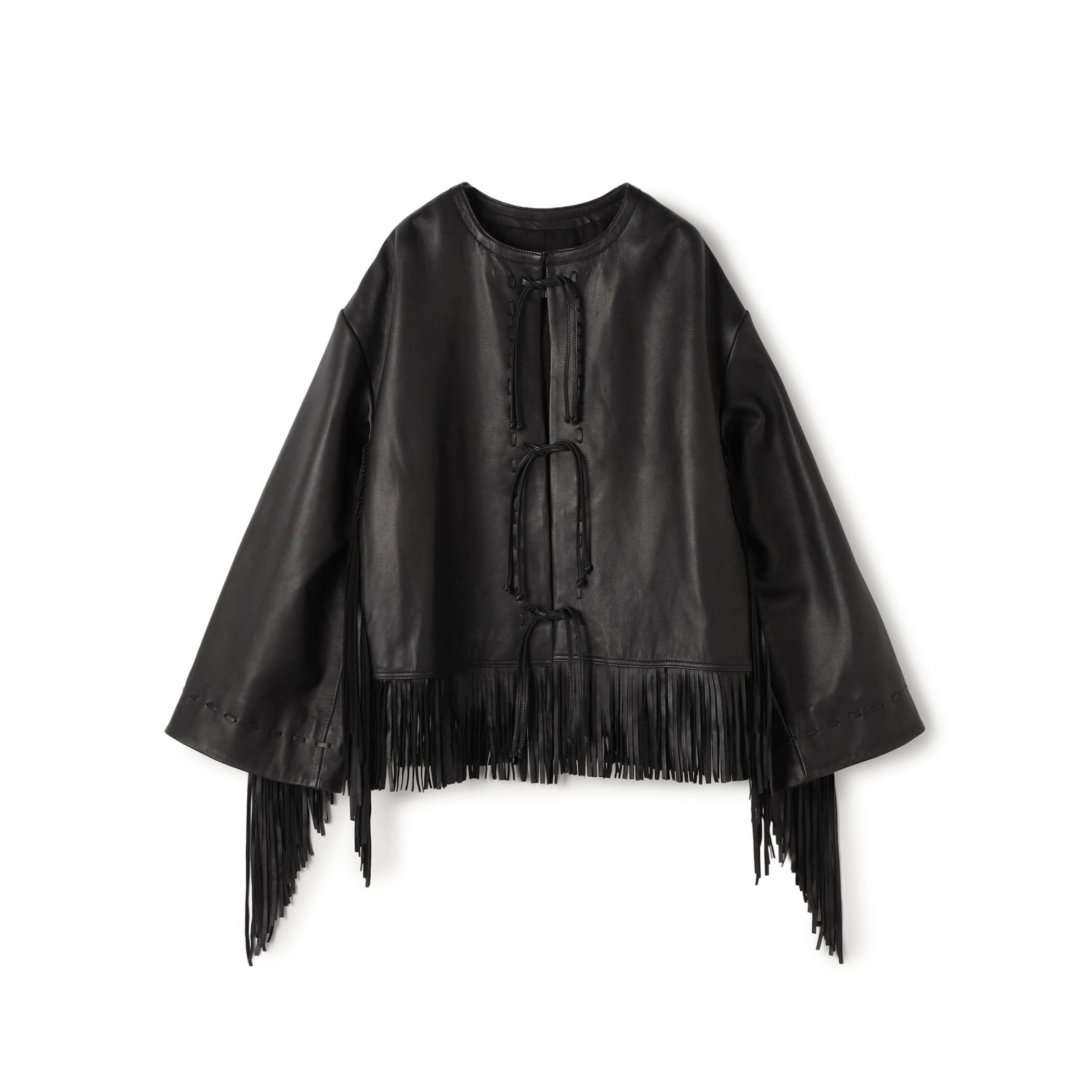 BY MALENE BIRGER ZOENA フリンジレザージャケット｜トゥモローランド