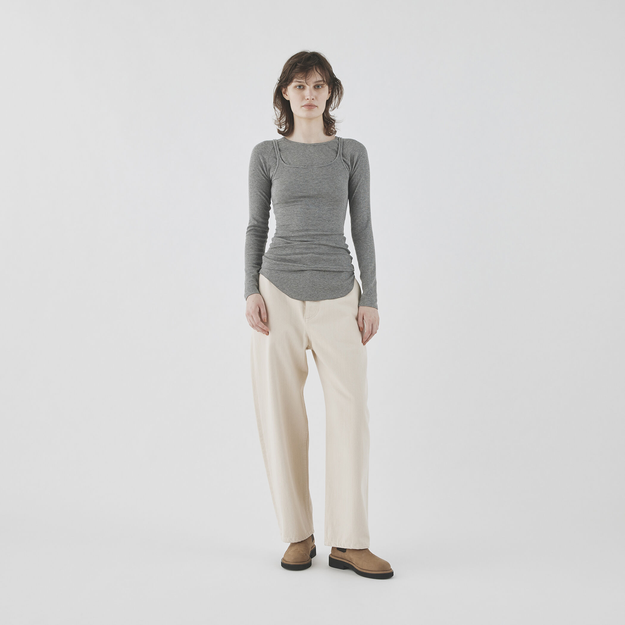 レーヨンカシミヤジャージー キャミソール｜トゥモローランド 公式通販