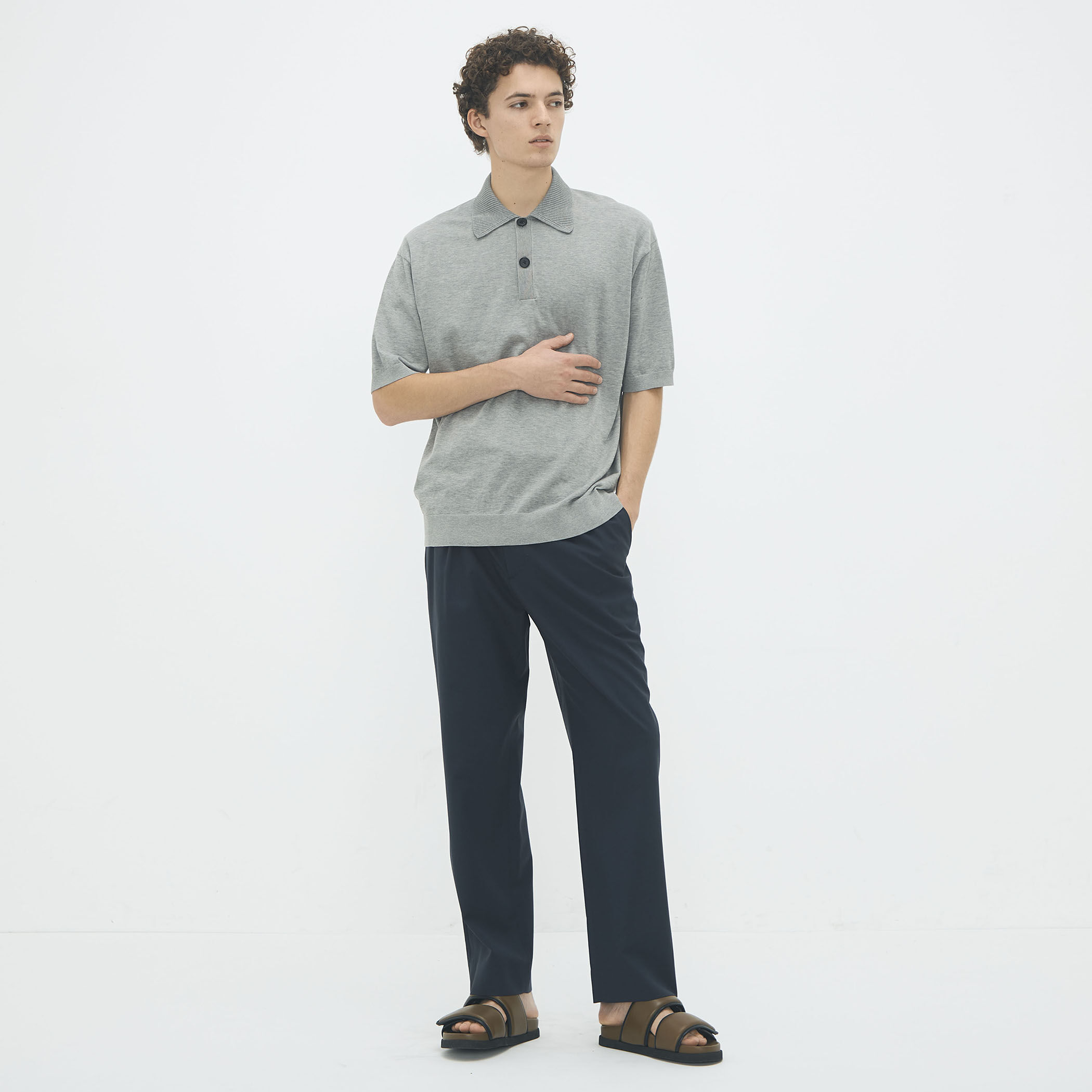 コットン ポロニットプルオーバー｜トゥモローランド 公式通販