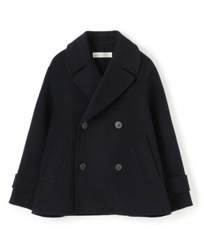 ウールカシミヤダブルフェイス Pコート