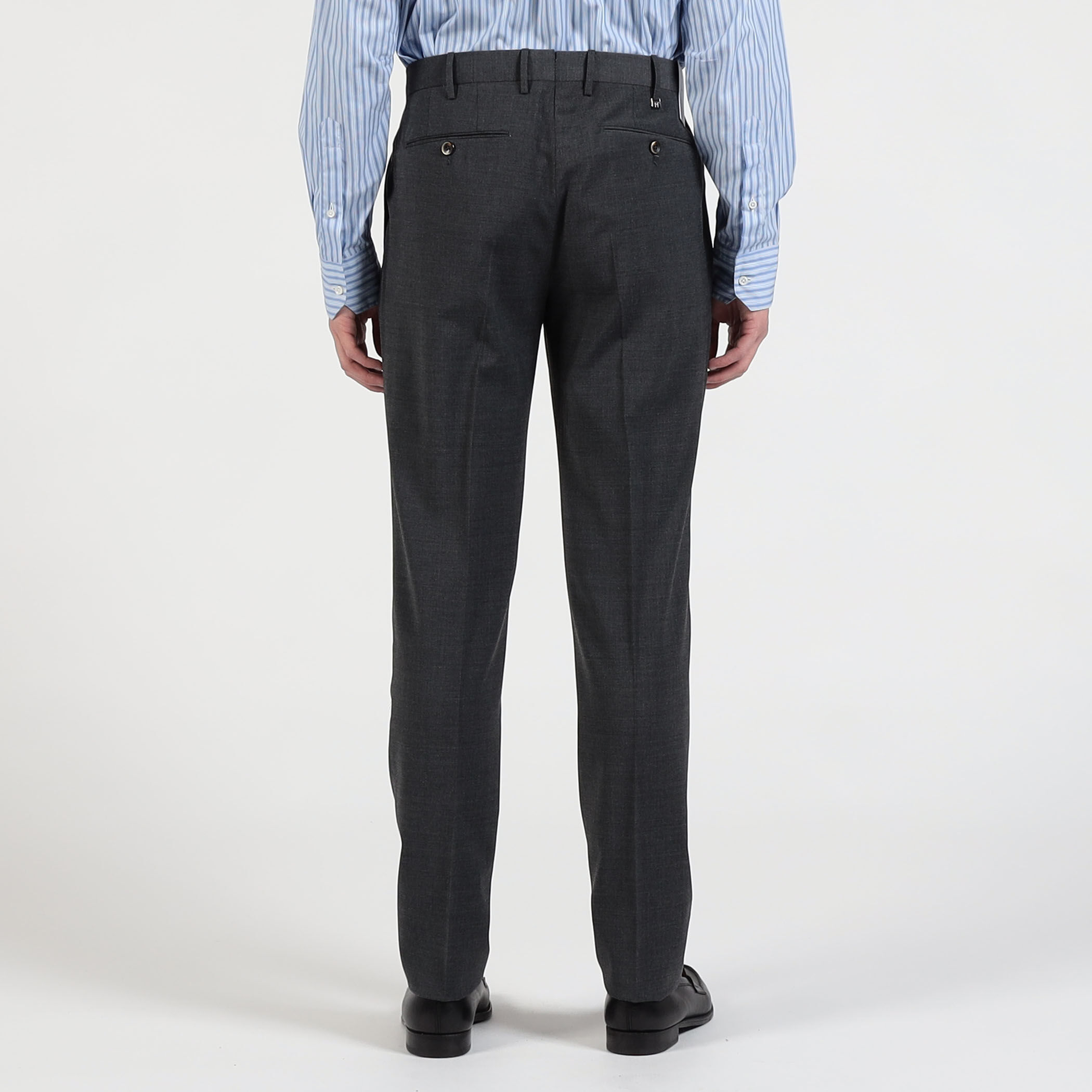 PT TORINO Gentleman Fit ポリエステルウール 1プリーツ スリム
