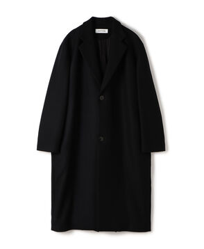 Super120's ライトメルトン チェスターコート