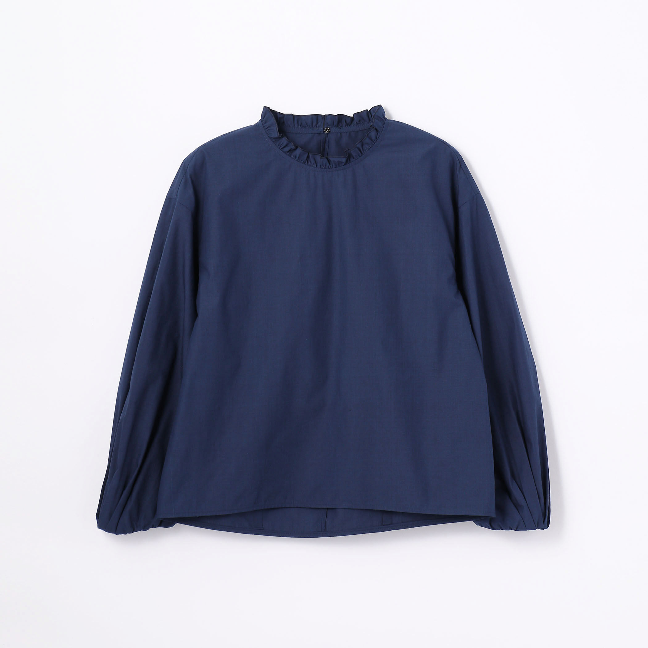 マカフィー トゥモローランド 22SS コットンポリエステルフリルカラーブラウス 1943205817.jpg?1686913209