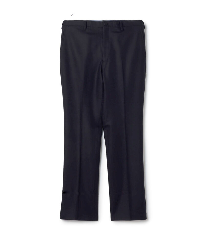 ウールフランネル ノープリーツパンツ Vitale Barberis Canonico