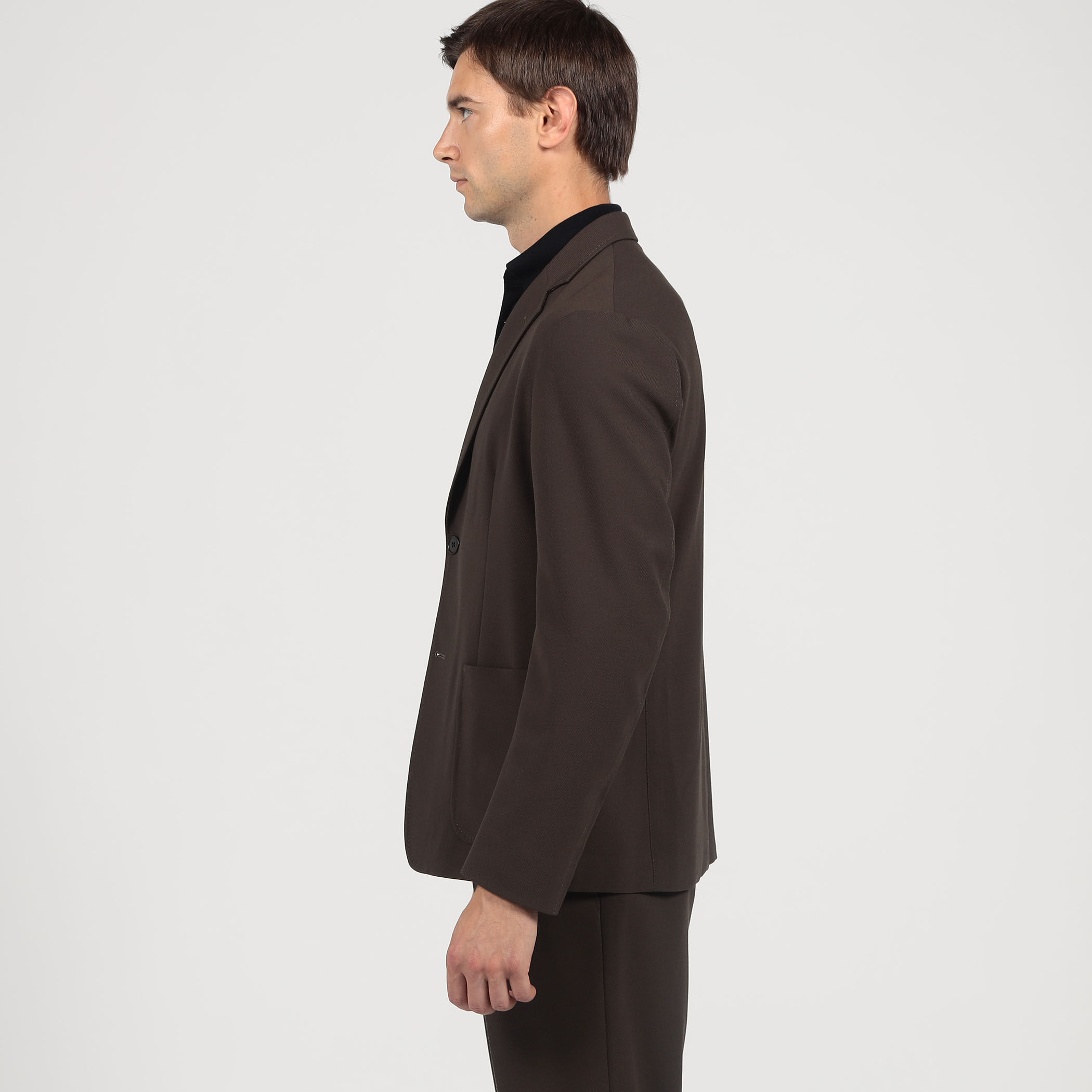 □ポリエステルウール シングルブレステッド2Bジャケット OFF LIMITS