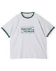 MAISON et VOYAGE コットン プリントTシャツ