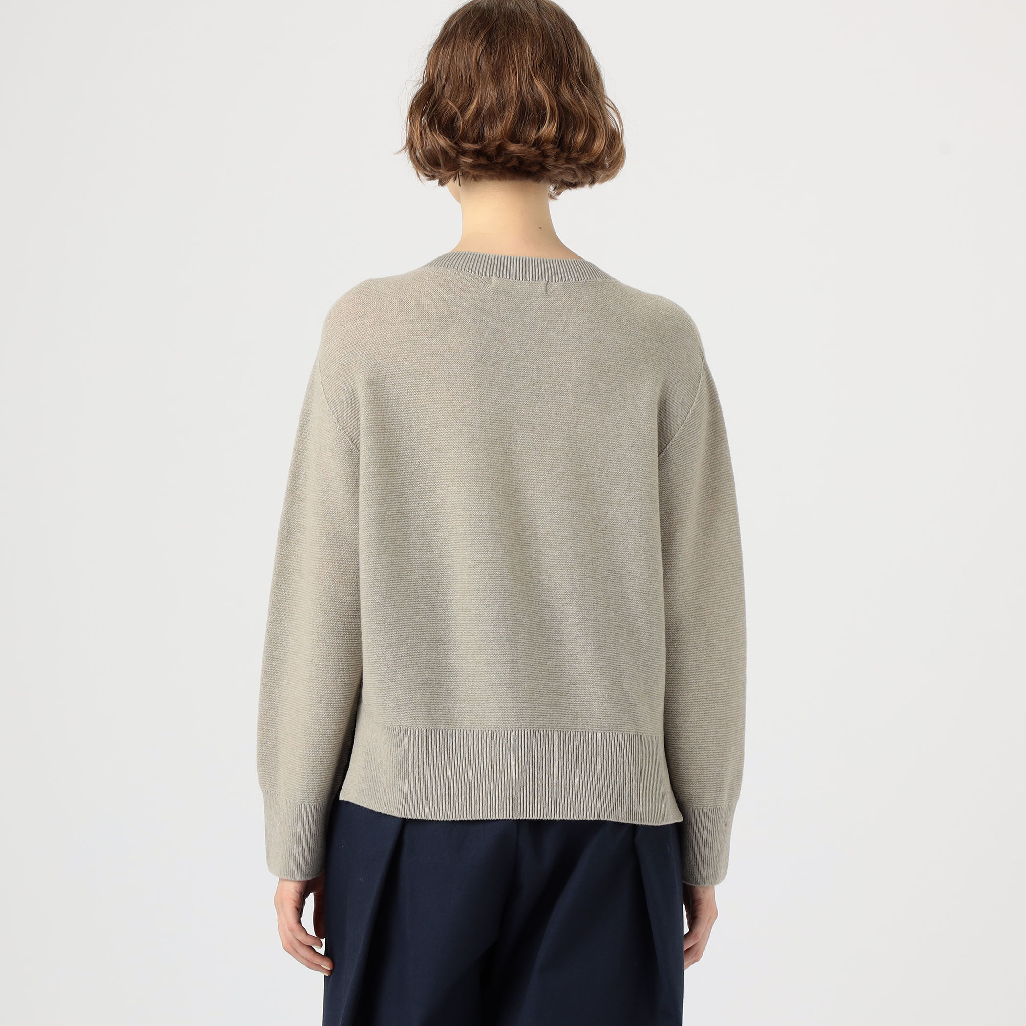 カシミヤコットン クルーネックプルオーバー｜トゥモローランド 公式通販