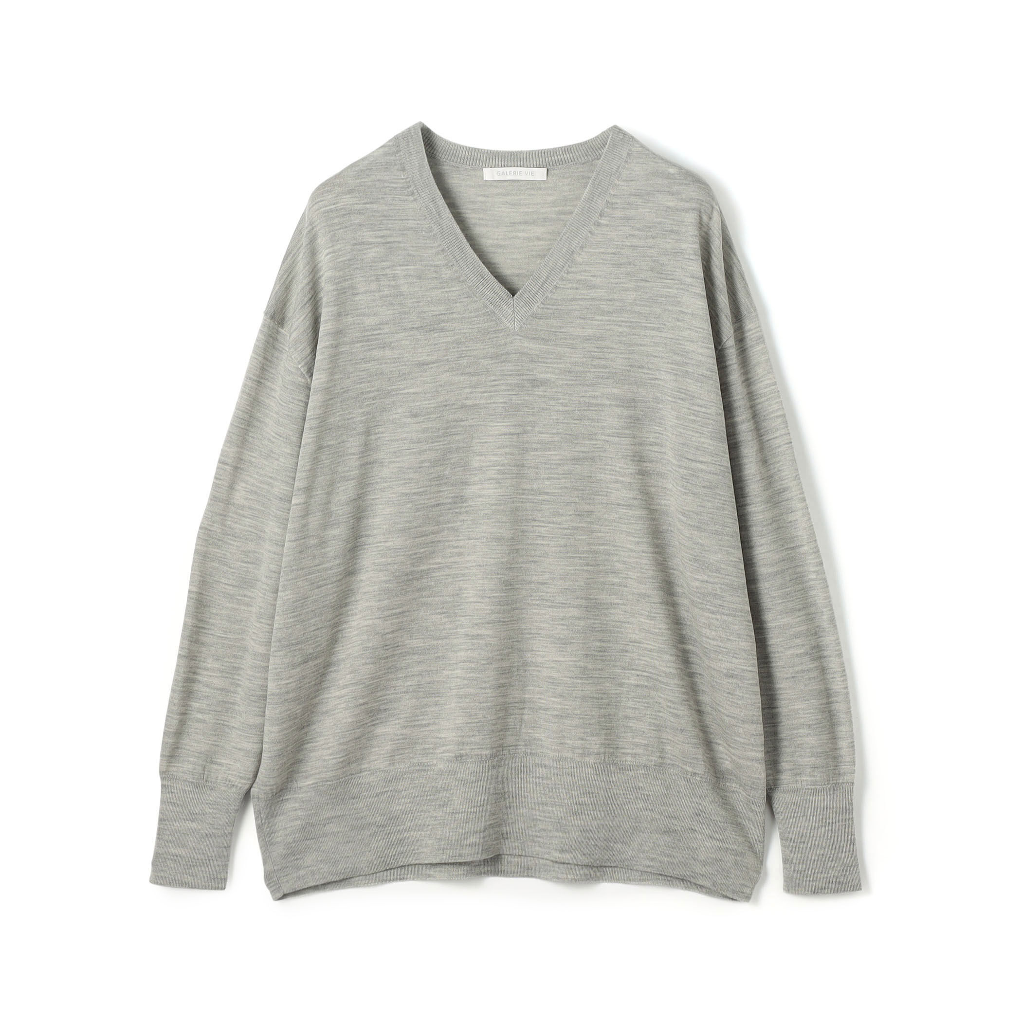 プレーンウール Vネックプルオーバー｜トゥモローランド 公式通販