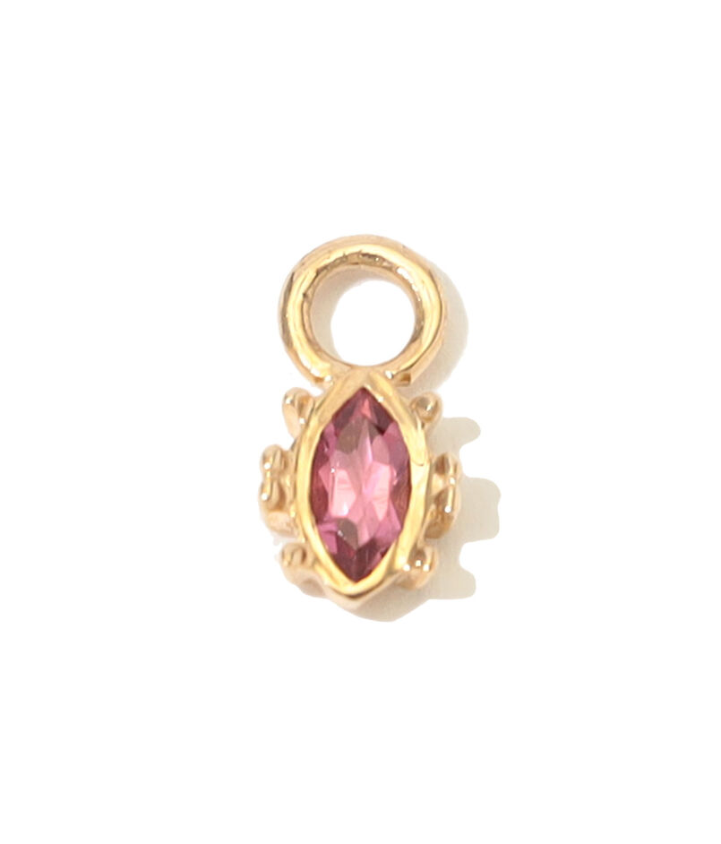 Metier Dala Detail Gemstone ジュエリーチャーム