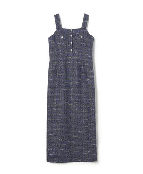 エアリーファンシーツイード ジャンパースカート