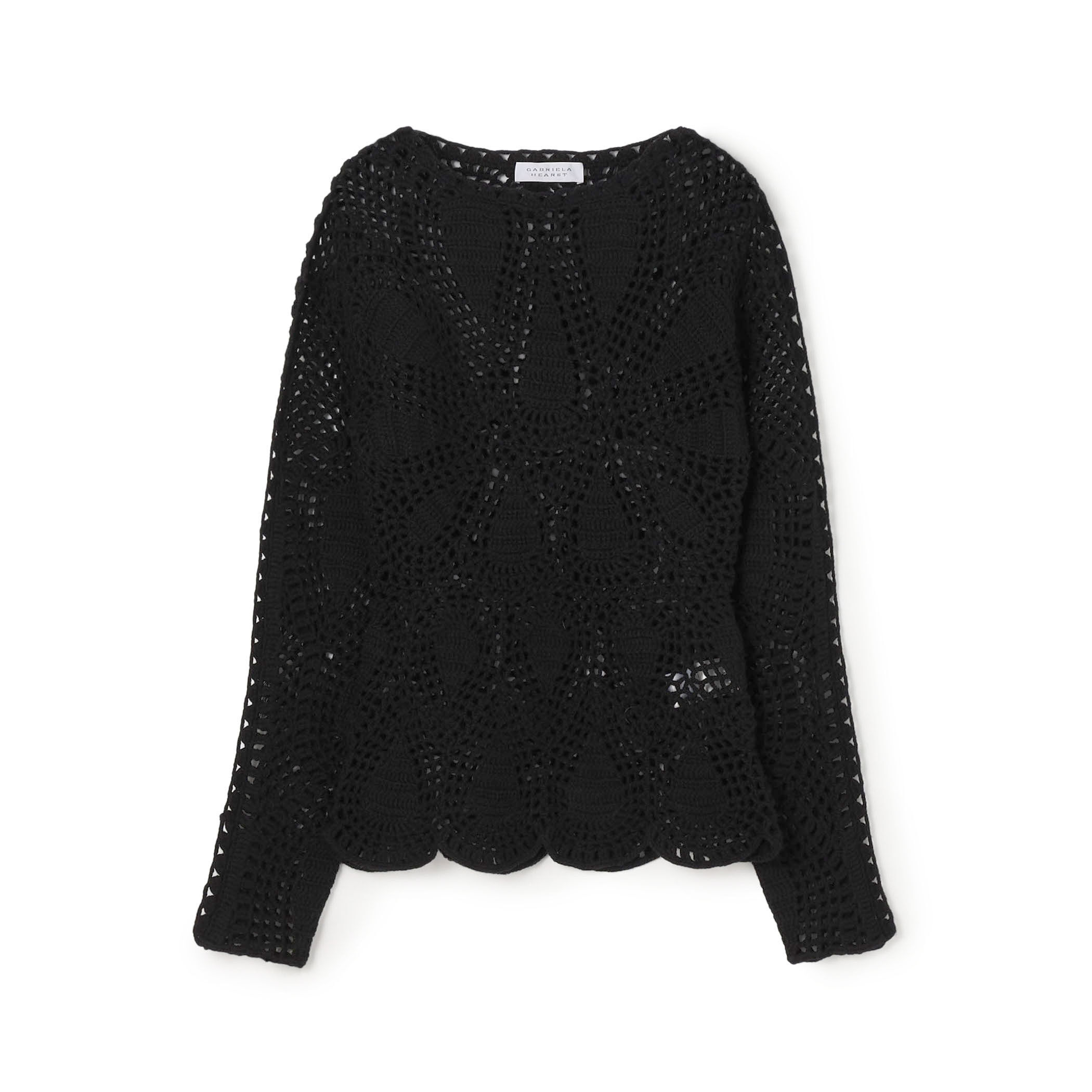 GABRIELA HEARST CAPPS TOP クロシェニットトップ｜トゥモローランド