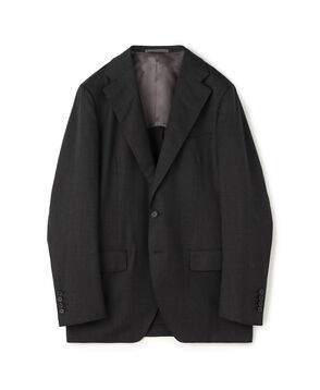 ウールツイル シングルブレステッド2Bジャケット E.Zegna