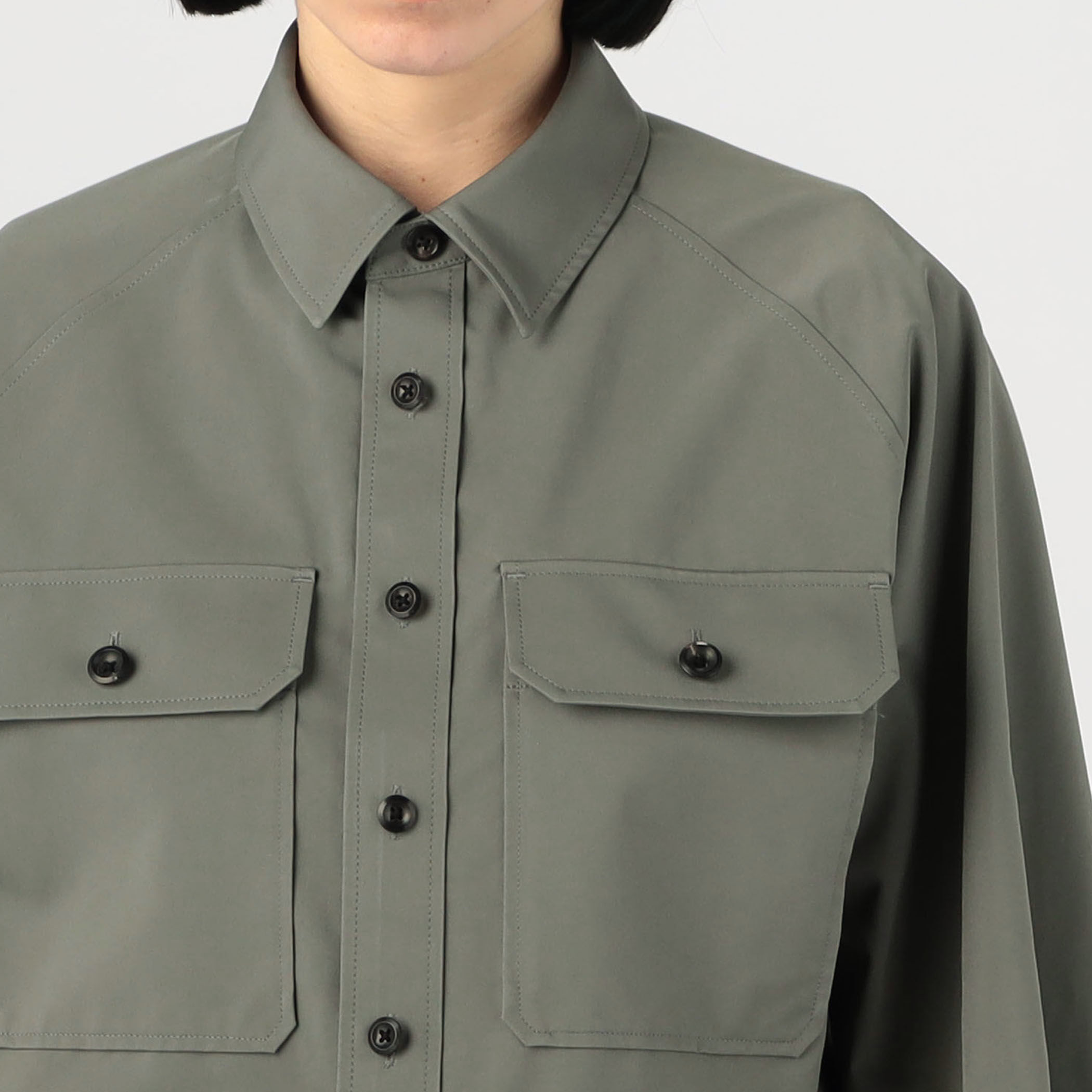 別注】THE RERACS×Edition CPO SUPER SHORT BLOUSE
